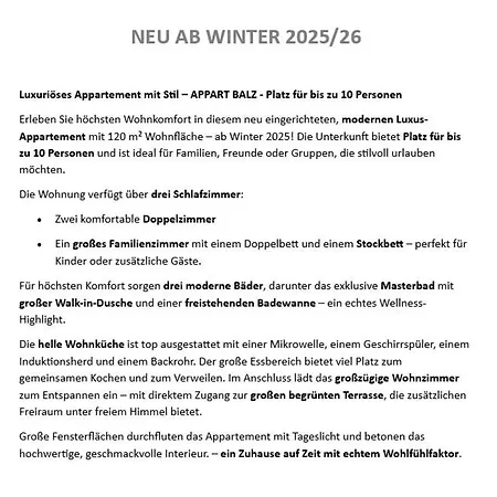 Platzl Appartement *